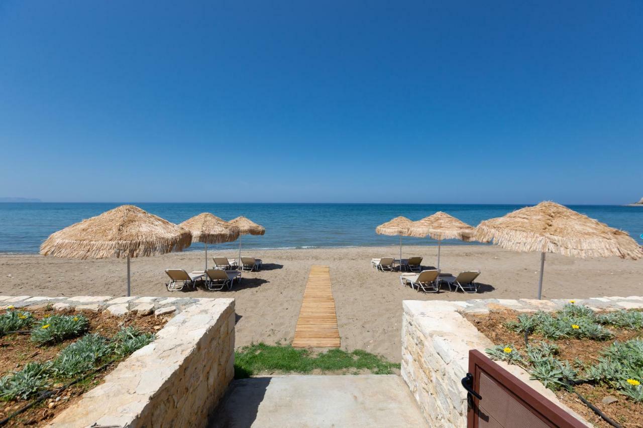Espera Luxury Beach Front Residence With Pool & Bbq, By Thinkvilla Réthimno Kültér fotó