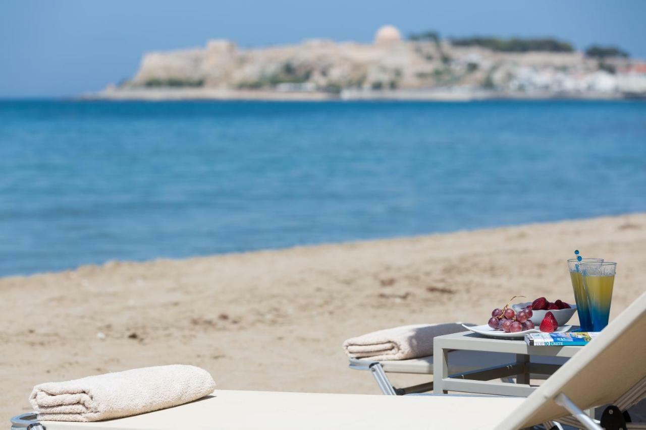 Espera Luxury Beach Front Residence With Pool & Bbq, By Thinkvilla Réthimno Kültér fotó