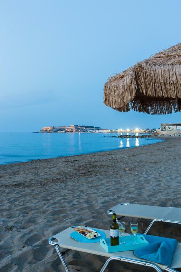 Espera Luxury Beach Front Residence With Pool & Bbq, By Thinkvilla Réthimno Kültér fotó